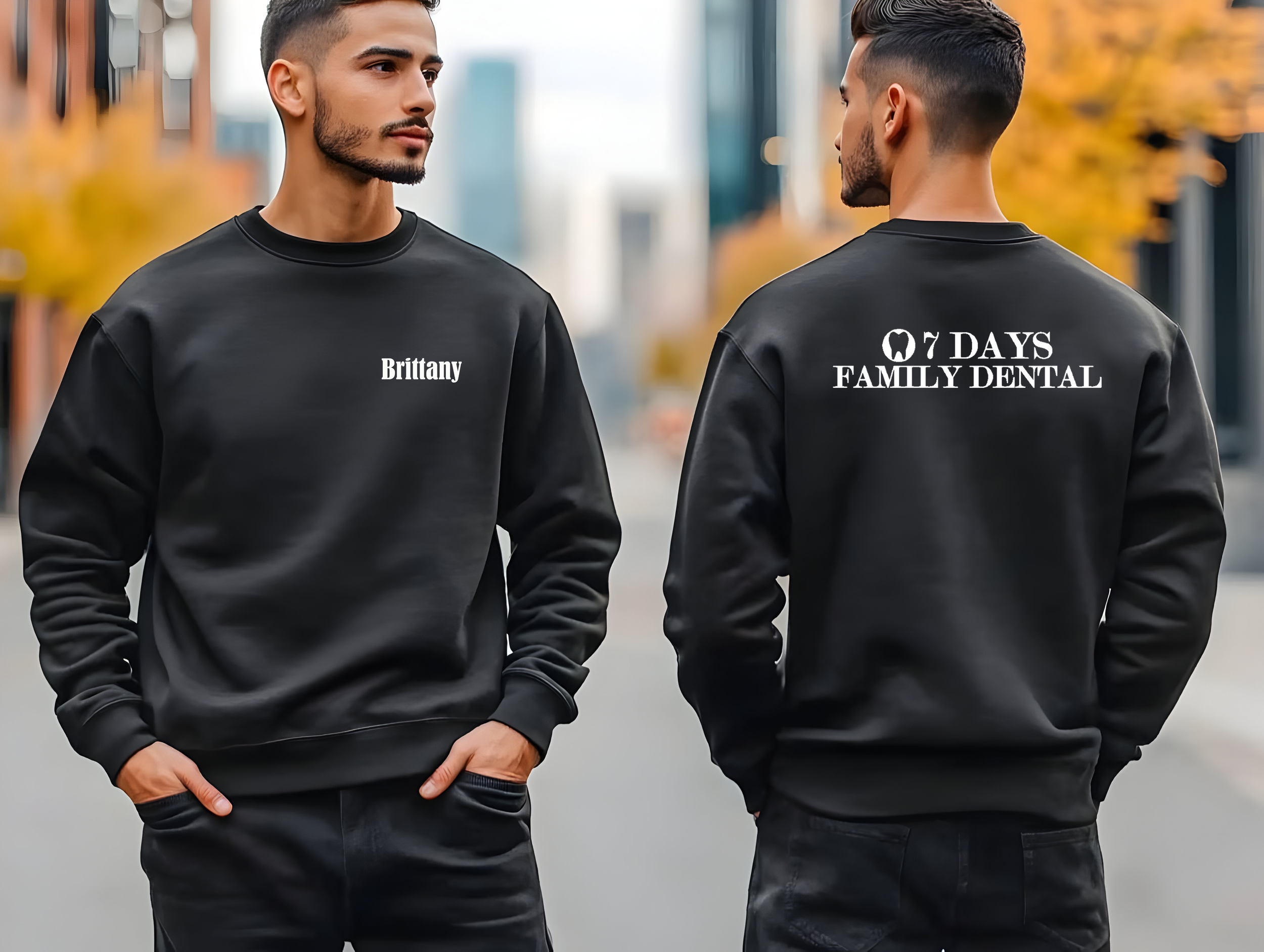 7 Days Dental CrewNeck