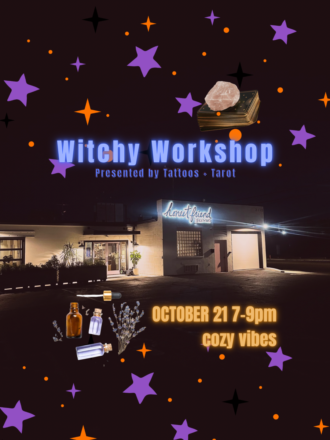 Witchy Workshop at Honest Friend