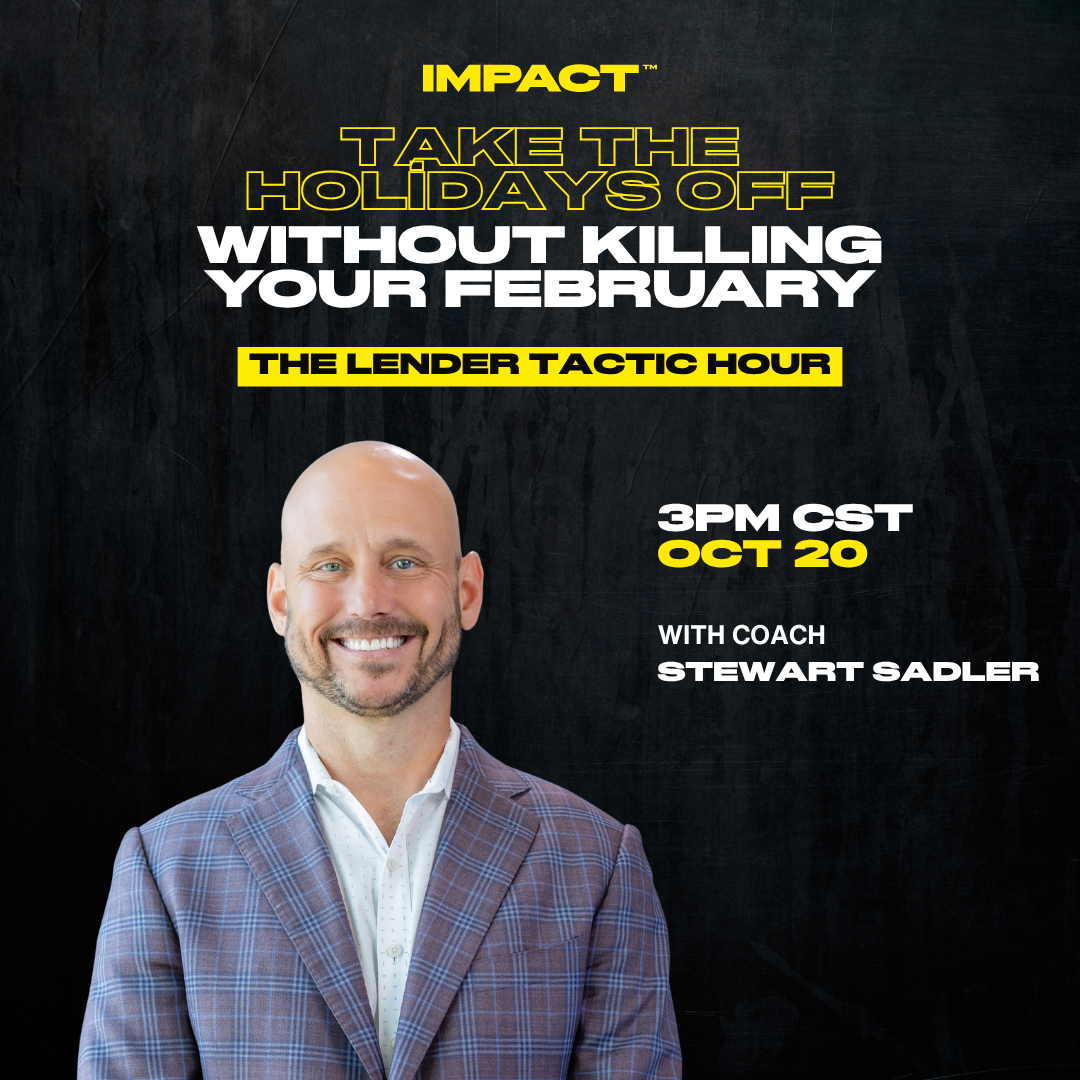 Lender Tactic Hour w/ Stewart Sadler