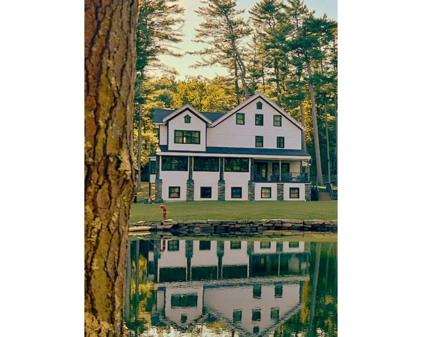 Welcome to Pine Brook Manor. A 110 acre property with an inn and event spaces shaped by forest, water, and timeless architecture. Open for stays and celebrations.