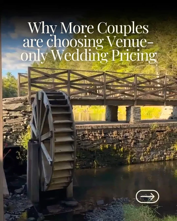 If you&rsquo;re planning a wedding and want more flexibility, this matters. 🤍

Venue-only pricing means you&rsquo;re not locked into a package. You choose what matters most and build around it.

For a lot of couples, that&rsquo;s the difference betw