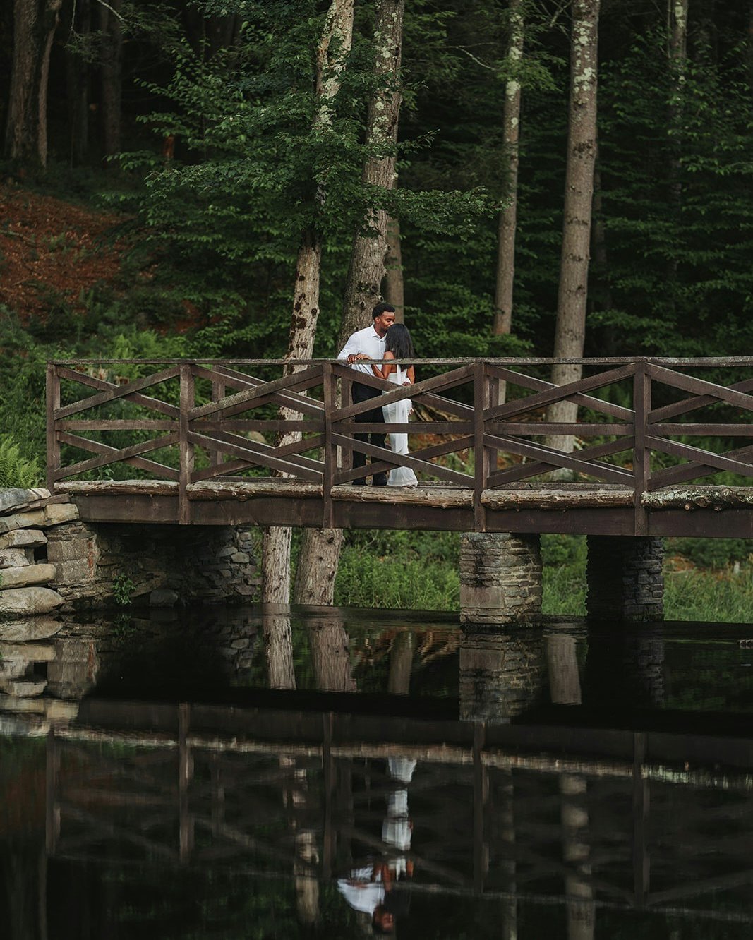 When your engagement photos are straight out of a storybook. 

Chanel and Jahi made their way around Pine Brook Manor, from the water to the woods and all the little corners in between. Safe to say, we&rsquo;ll be thinking about these for a while. 🥹