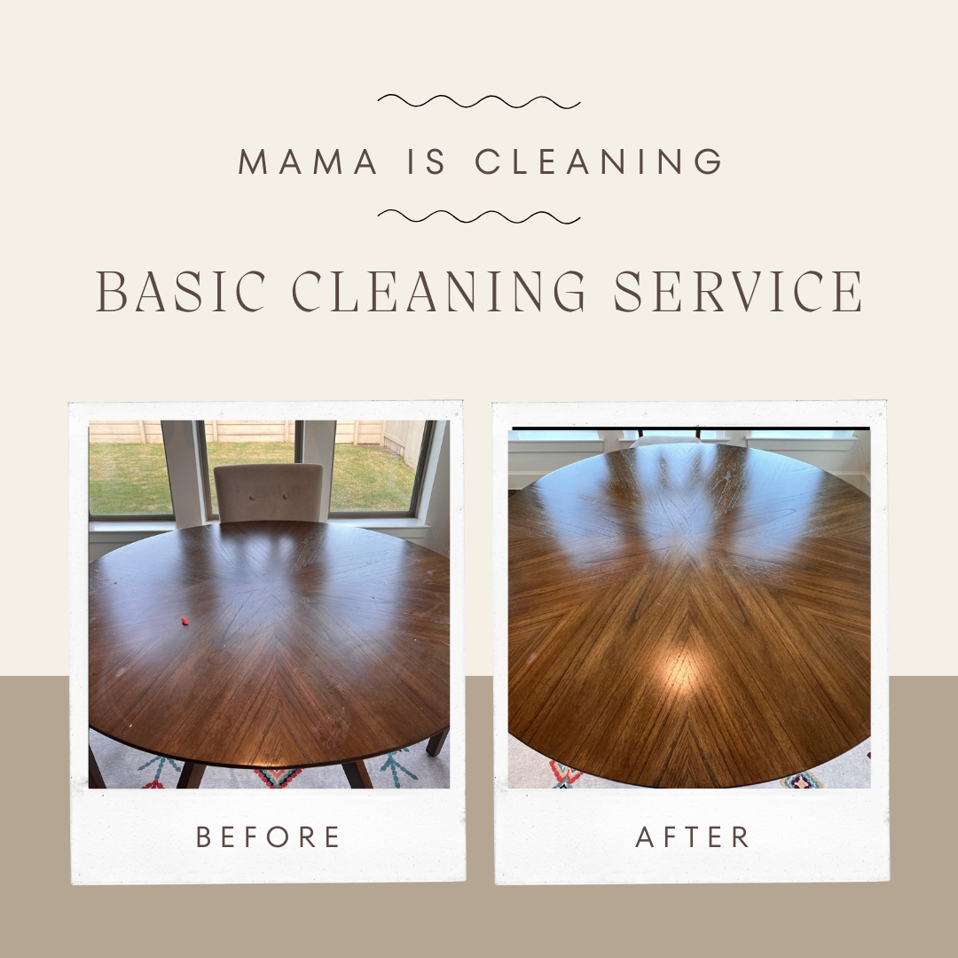 Basic cleaning service