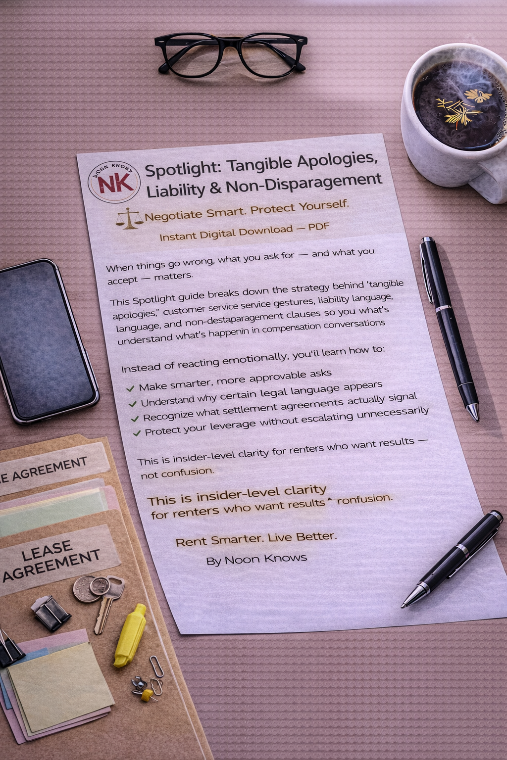 ⚖️ Spotlight: Tangible Apologies, Liability & Non-Disparagement