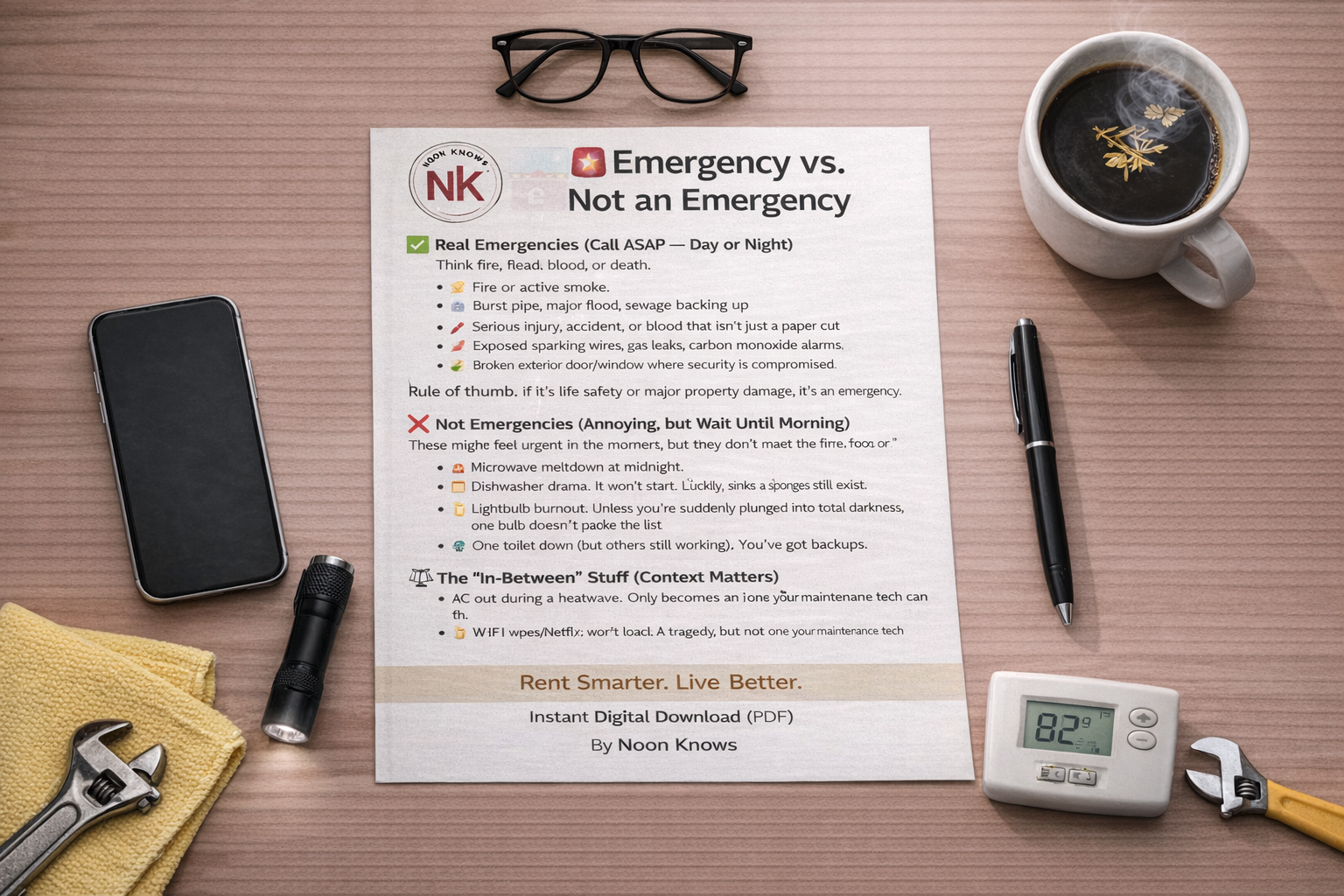 🚨 Emergency vs. Not an Emergency