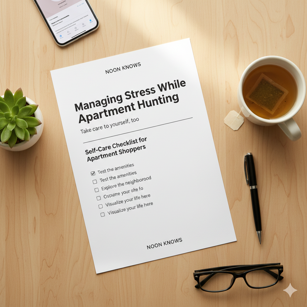 🌿 Managing Stress While Apartment Hunting