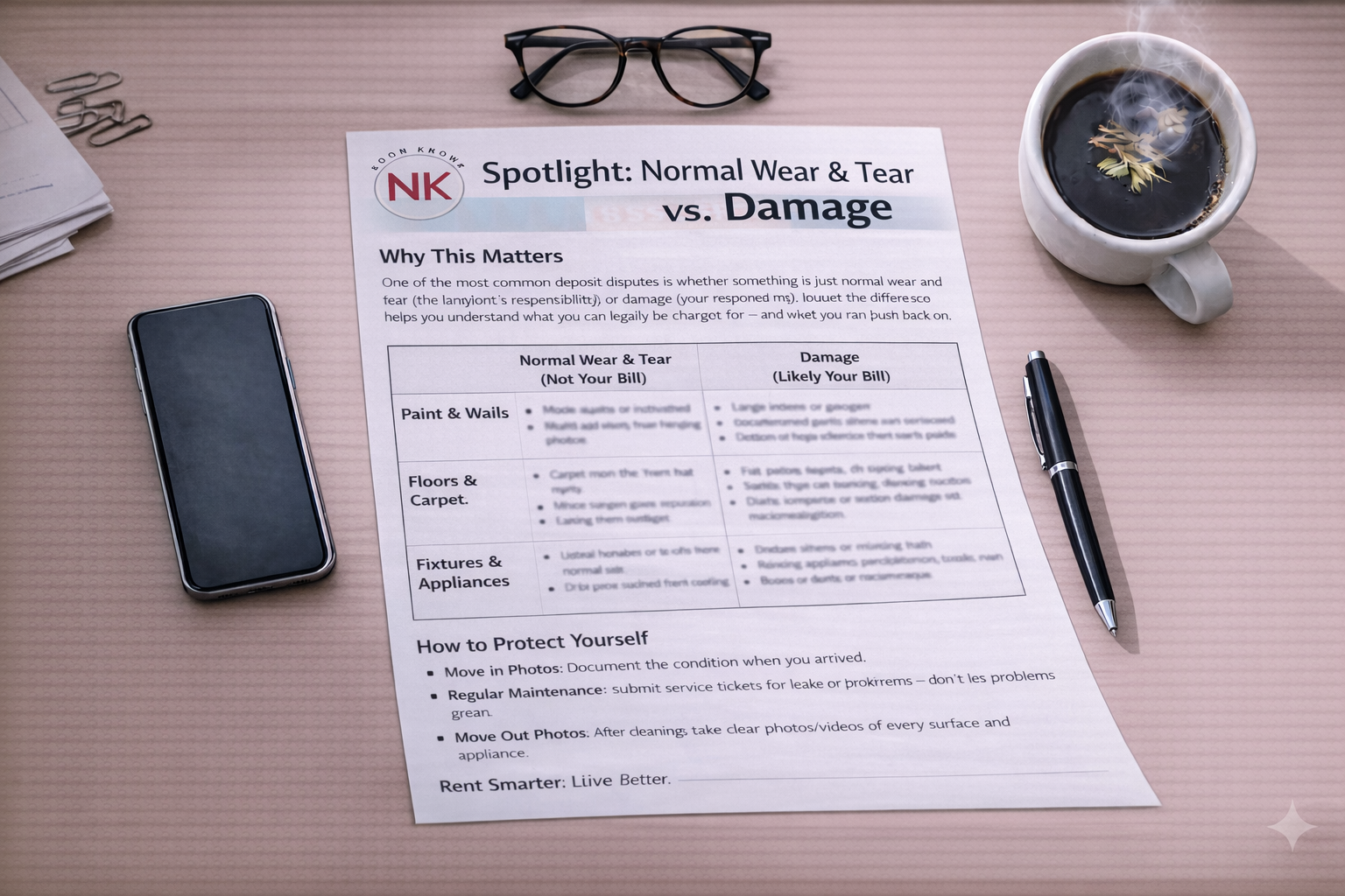 Spotlight: Normal Wear & Tear vs. Damage