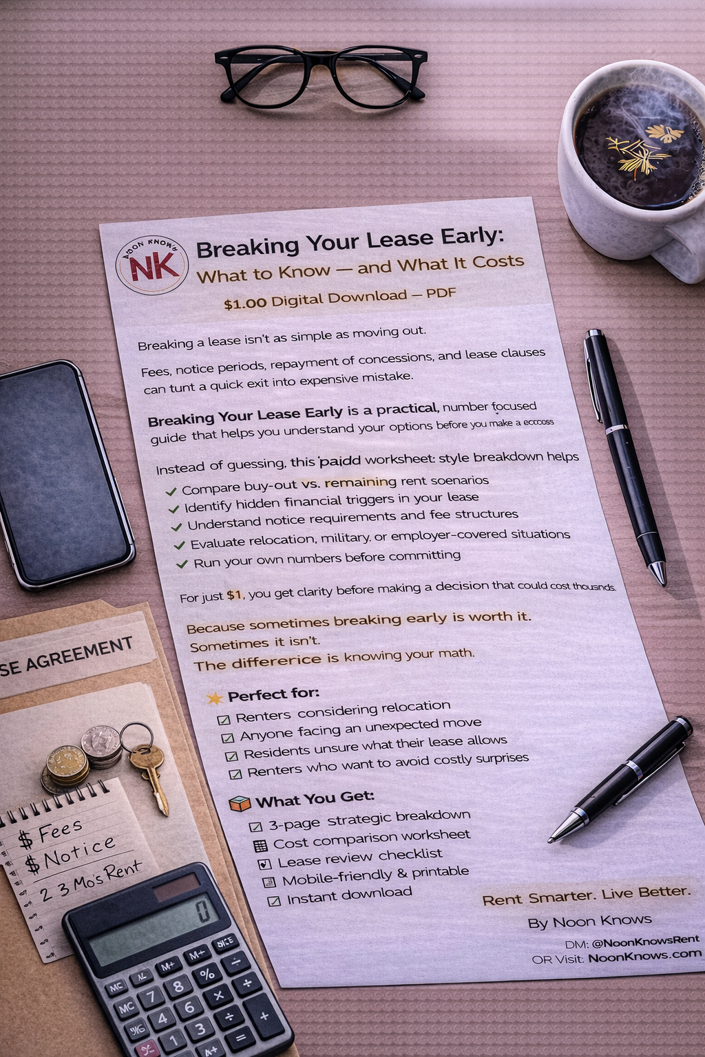 📑 Breaking Your Lease Early
