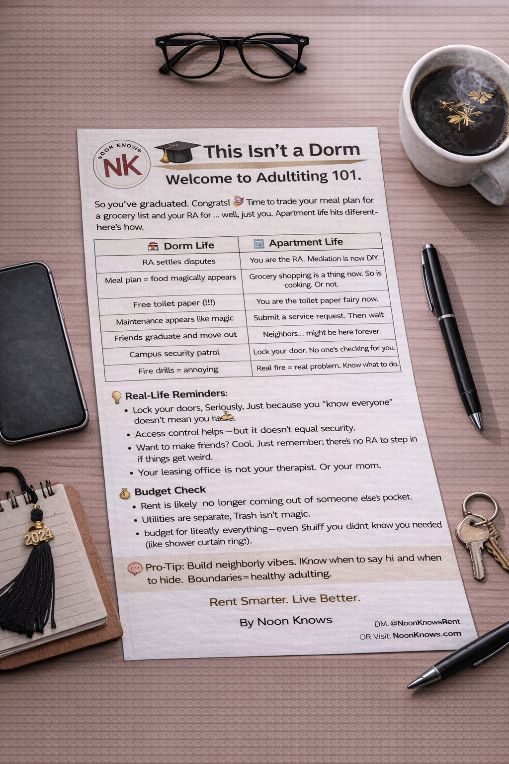 🎓 This Isn’t a Dorm
