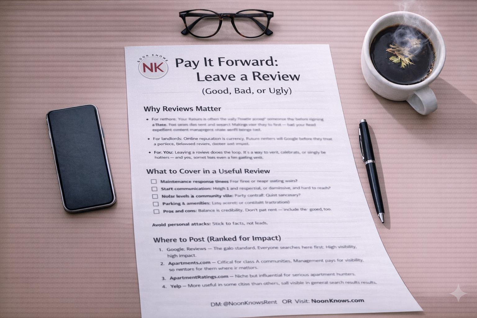 Pay It Forward: Leave a Review (Good, Bad, or Ugly)