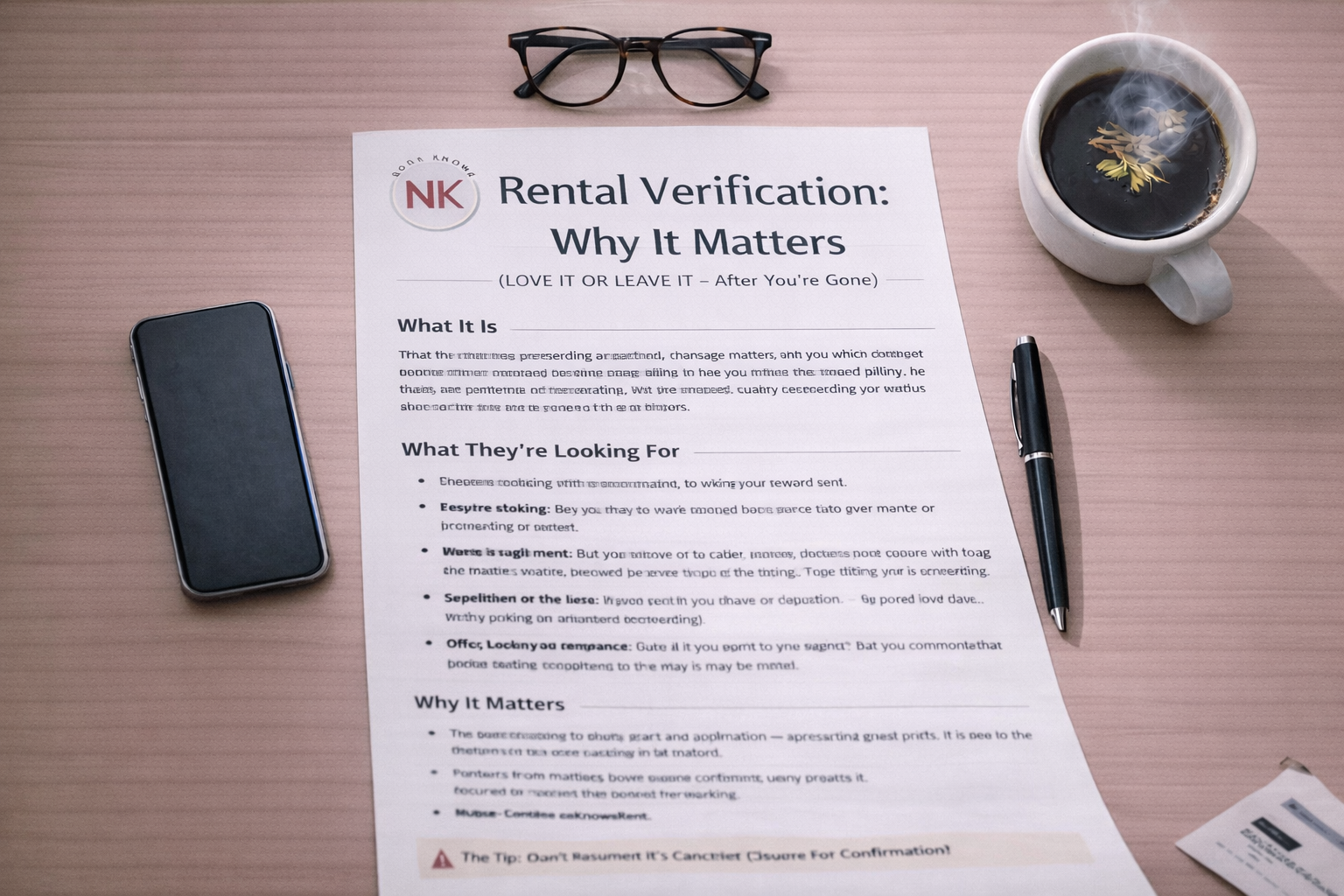 Rental Verification: Why It Matters