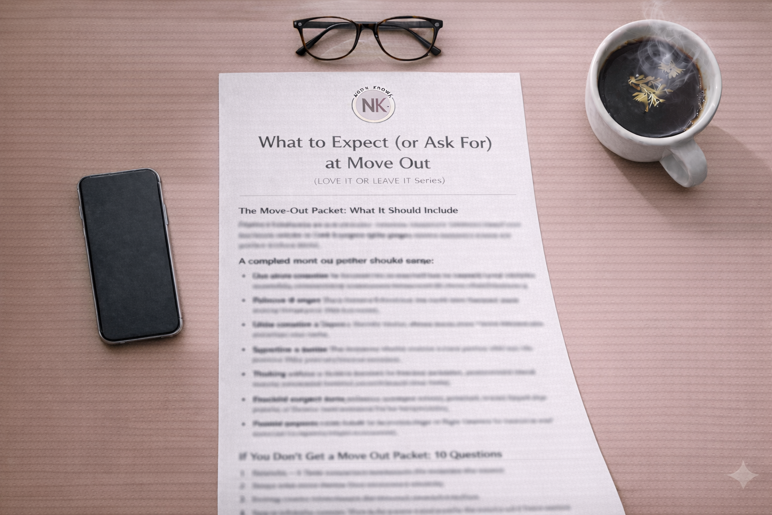 What to Expect (or Ask For) at Move Out