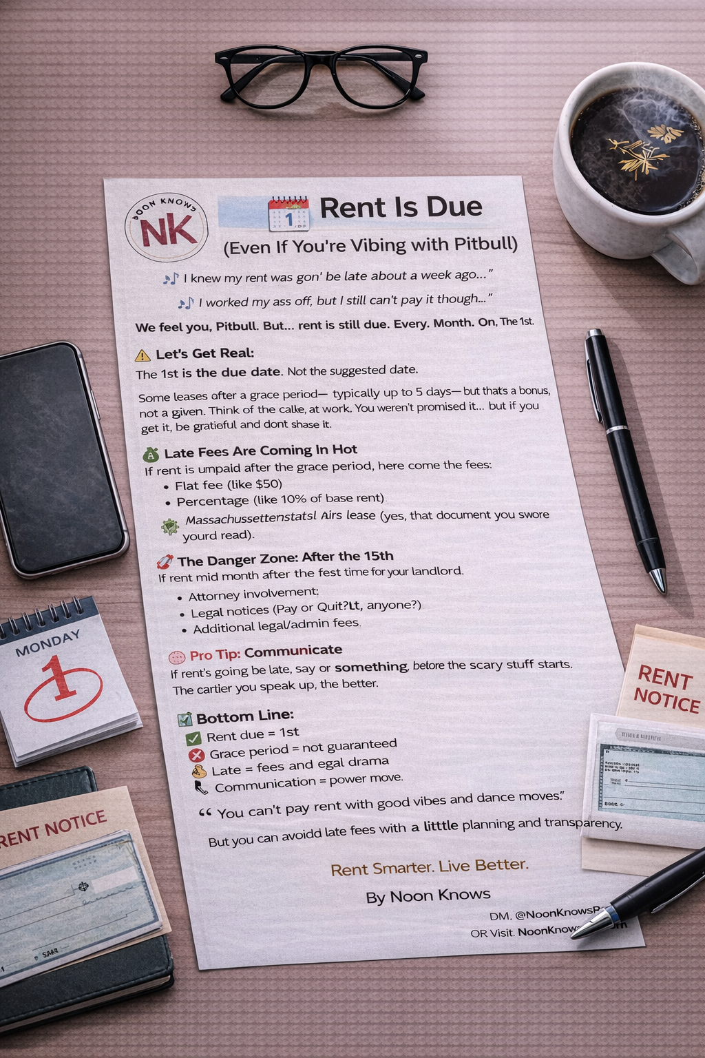 🗓 Rent Is Due