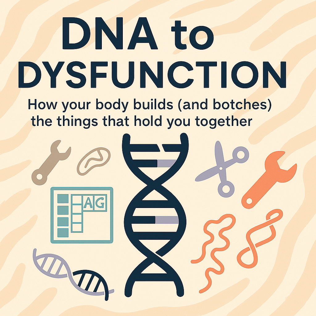 DNA to Dysfunction: A Crash Course in How Your Body Builds (and Botches) Its Biology
