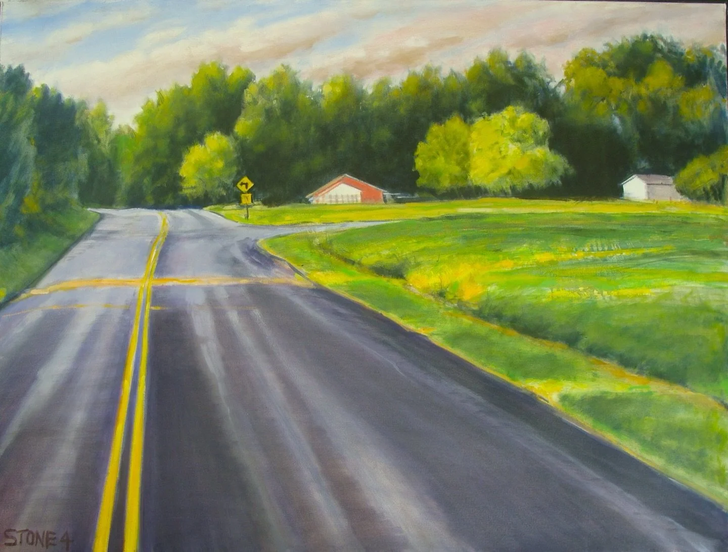 &ldquo;Back To The Land&rdquo;, On display at The Artery Gallery in Greensboro, North Carolina from April 18 - May 27, 2026. 
.
.
When I first came to beautiful North Carolina in the late 1970&rsquo;s, I began painting landscapes whenever I had time.