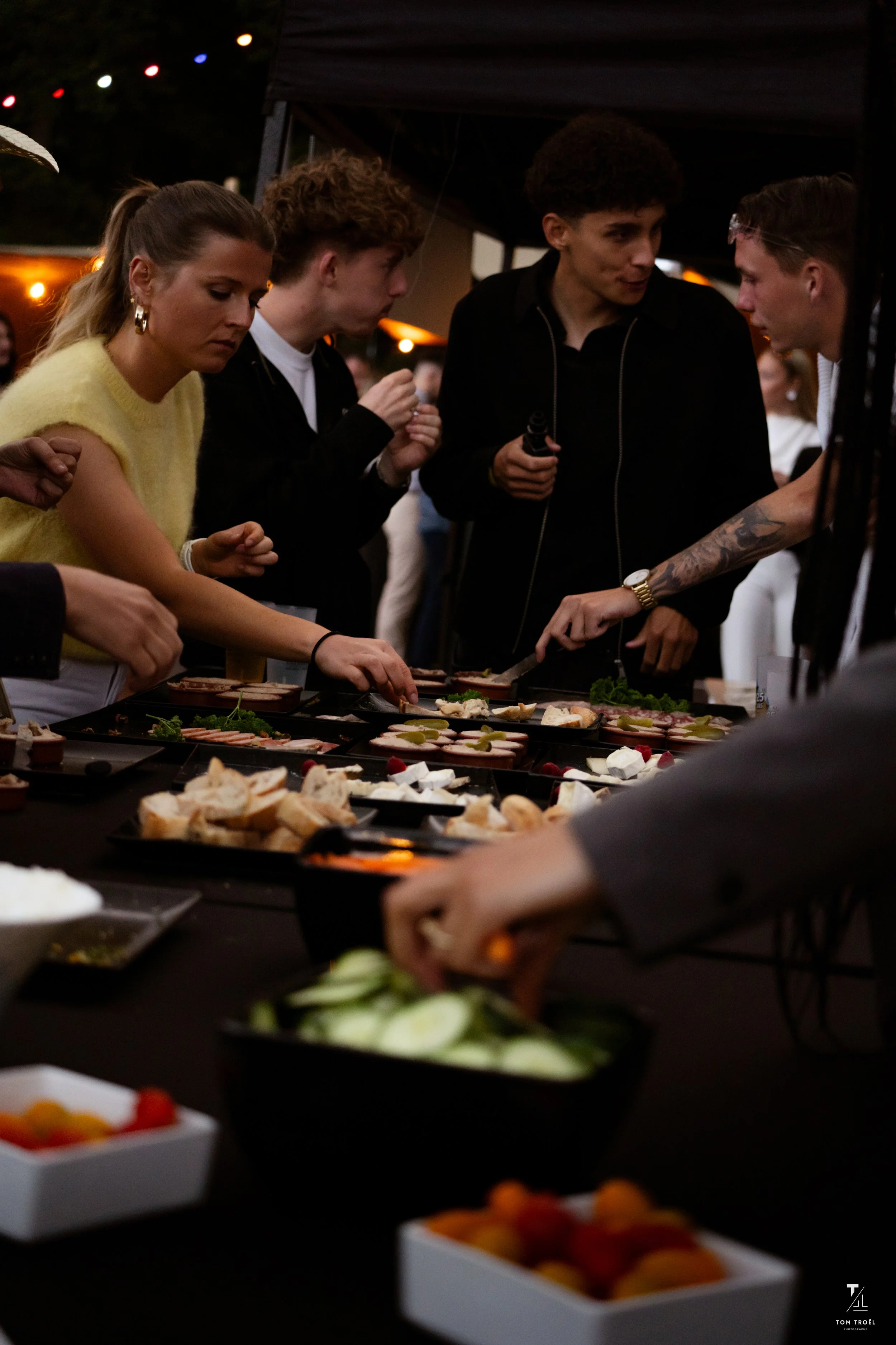 Détail buffet soirée évènement - Côtes d'Armor