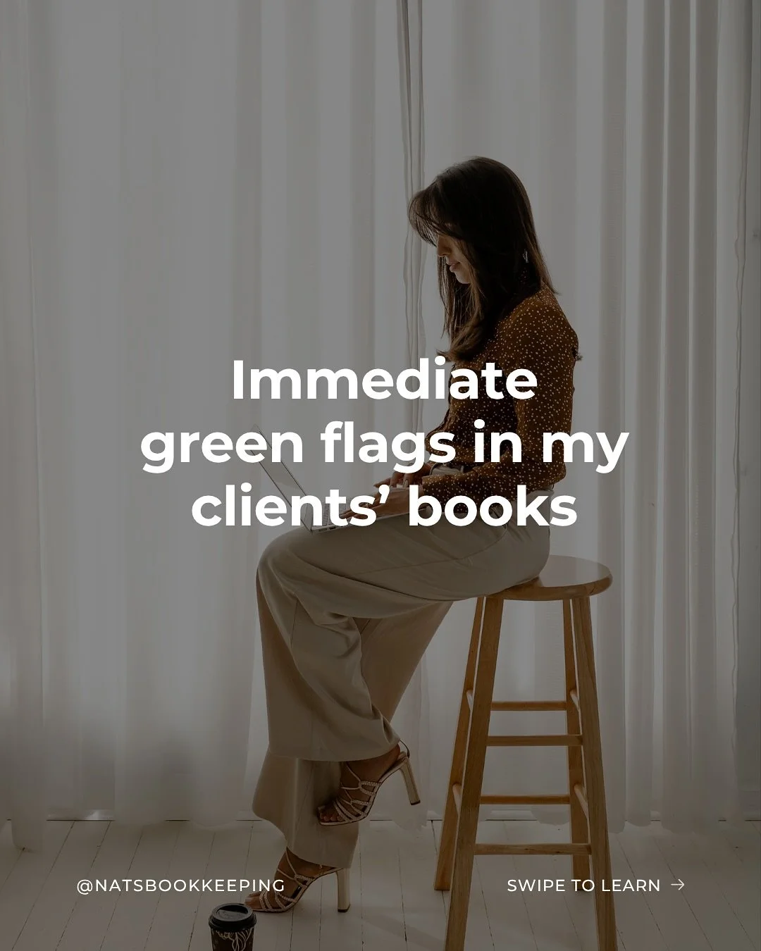 Swipe to learn why CPAs looove opening up a file when I&rsquo;m the bookkeeper! 🤭