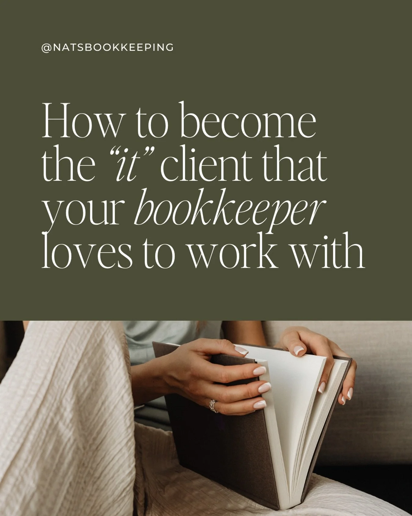 A little love note to clients who do these things:

&rarr; Answer my questions about their transactions in a week&rsquo;s timeframe.

&rarr; Have a separate business card that they use for ONLY business expenses.

&rarr; Refer me to other entrepreneu