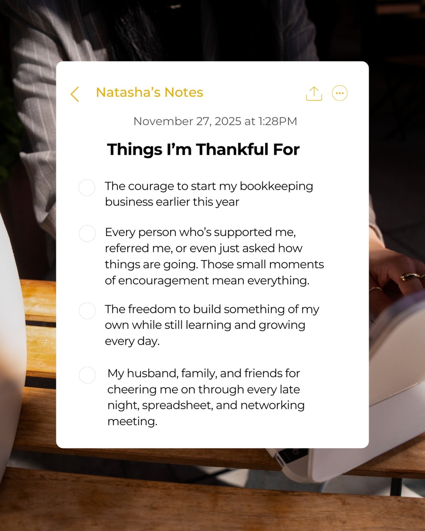 In the spirit of Thanksgiving, just a little note to say THANK YOU!!!! 🫶