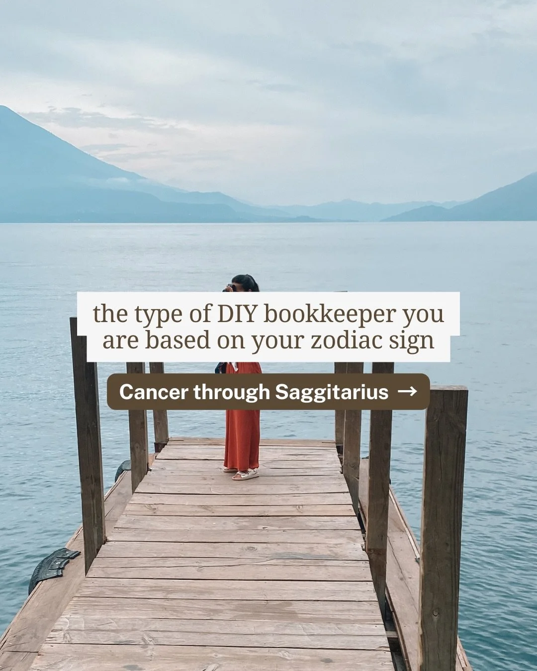 As promised, the type of DIY bookkeeper you are based on your zodiac sign (for all the signs I missed yesterday!). 🌟