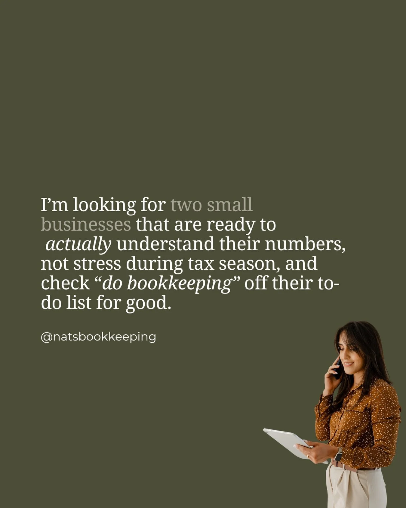 We&rsquo;re leaving &ldquo;winging it&rdquo; in 2025... It&rsquo;s time to become the CEO your small business deserves. 🤗

If you want to be one of the two small businesses whom I&rsquo;m taking on this January, here&rsquo;s what you need to do: &da