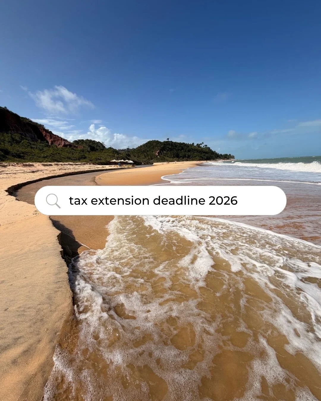 Not ready to file your personal return (aka Form 1040) just yet?

The deadline (for most taxpayers) to file your extension this year is April 15th! 📆

But before you extend and call it a day, make sure you know this: if you owe any taxes, they&rsquo
