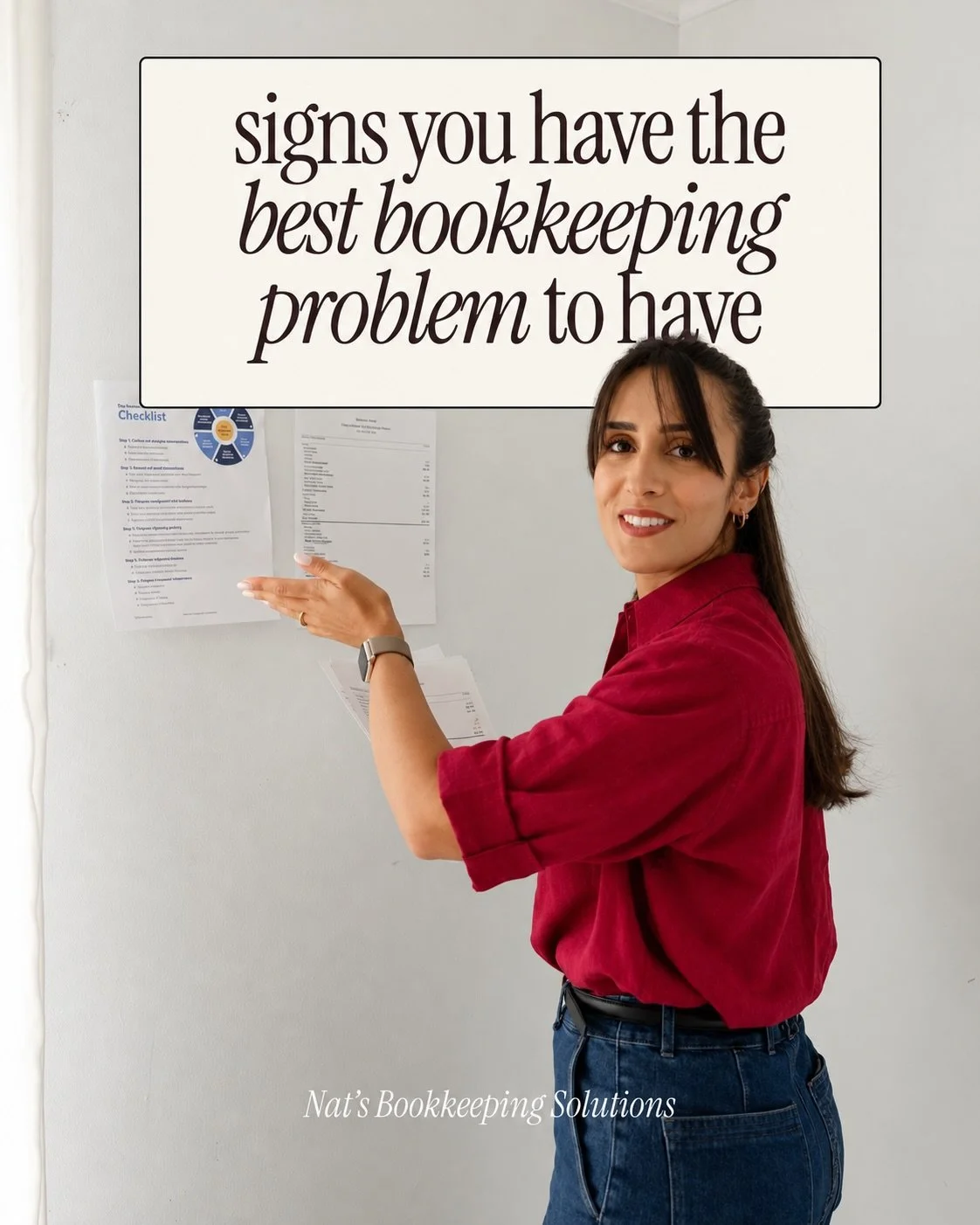 The bookkeeping equivalent of &ldquo;my steak is too juicy, my lobster&rsquo;s too buttery.&rdquo; 😂

If these are your bookkeeping problems, congratulations! Your business is growing, and that&rsquo;s a GOOD thing.

But you know what&rsquo;s even b