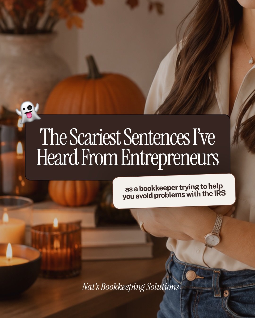 These are the types of things that make my heart skip a beat... 😳

But then I immediately hop into action because no, it&rsquo;s not the first time I&rsquo;ve heard them, and yes, I know what steps small business owners need to take to make things r