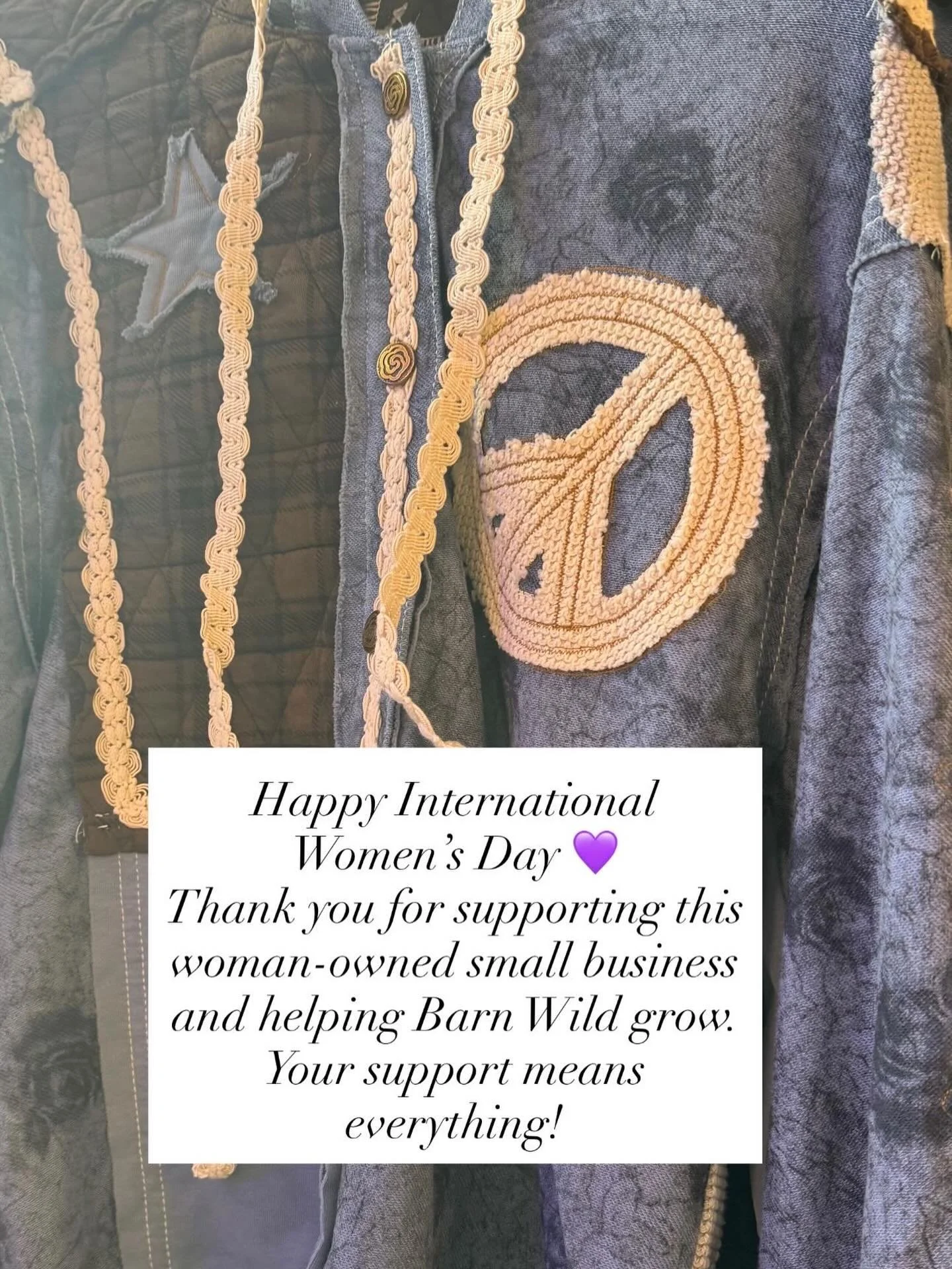 Happy International Women&rsquo;s Day 💜

#internationalwomensday #ctboutique #shoplocalct #womenownedbusiness #barnwild