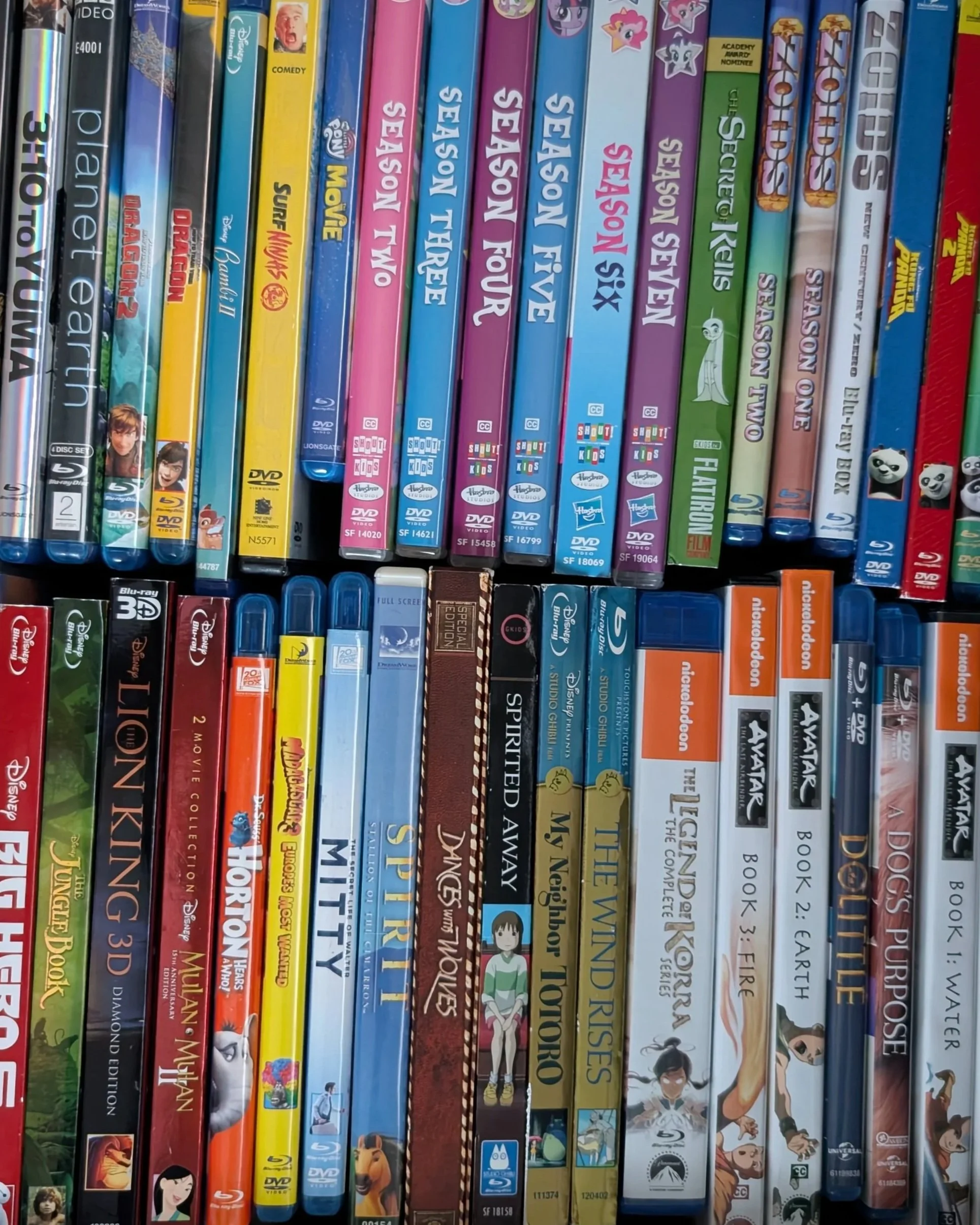 List of Movies &amp; Shows in my Collection