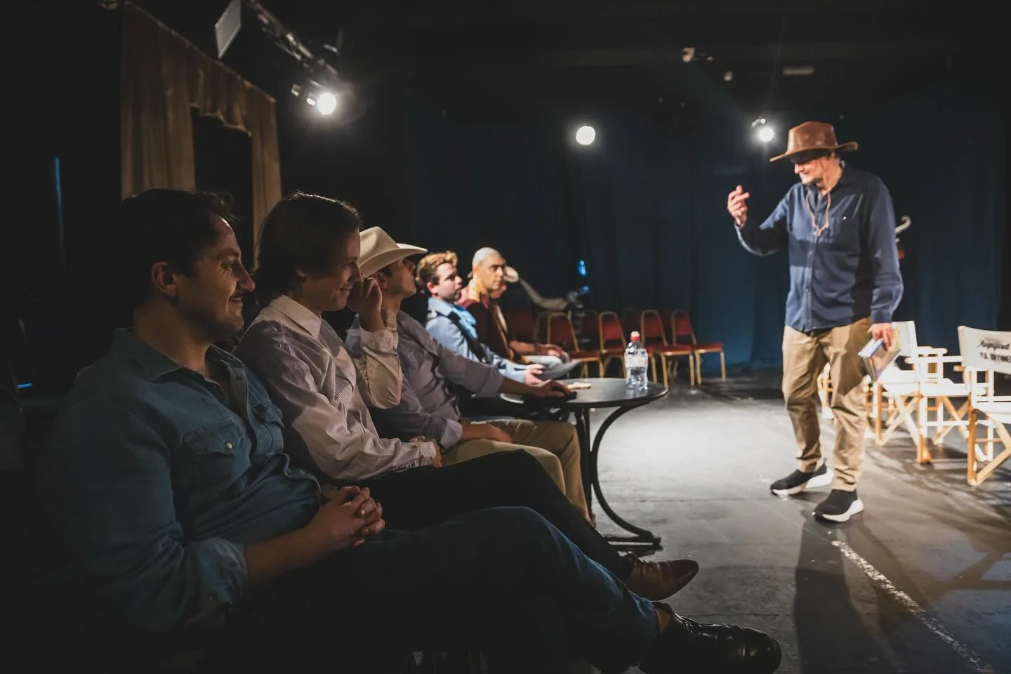 🤠First night of @7_magnificent_egos at @roseandcrownpub.e17 in Walthamstow. Can&rsquo;t wait! Running until Sunday! 
Very funny satire! What great bunch of actors, director and crew have been working with! 

🎟️Tickets in my bio!🎟️

@toby_watts 
@t