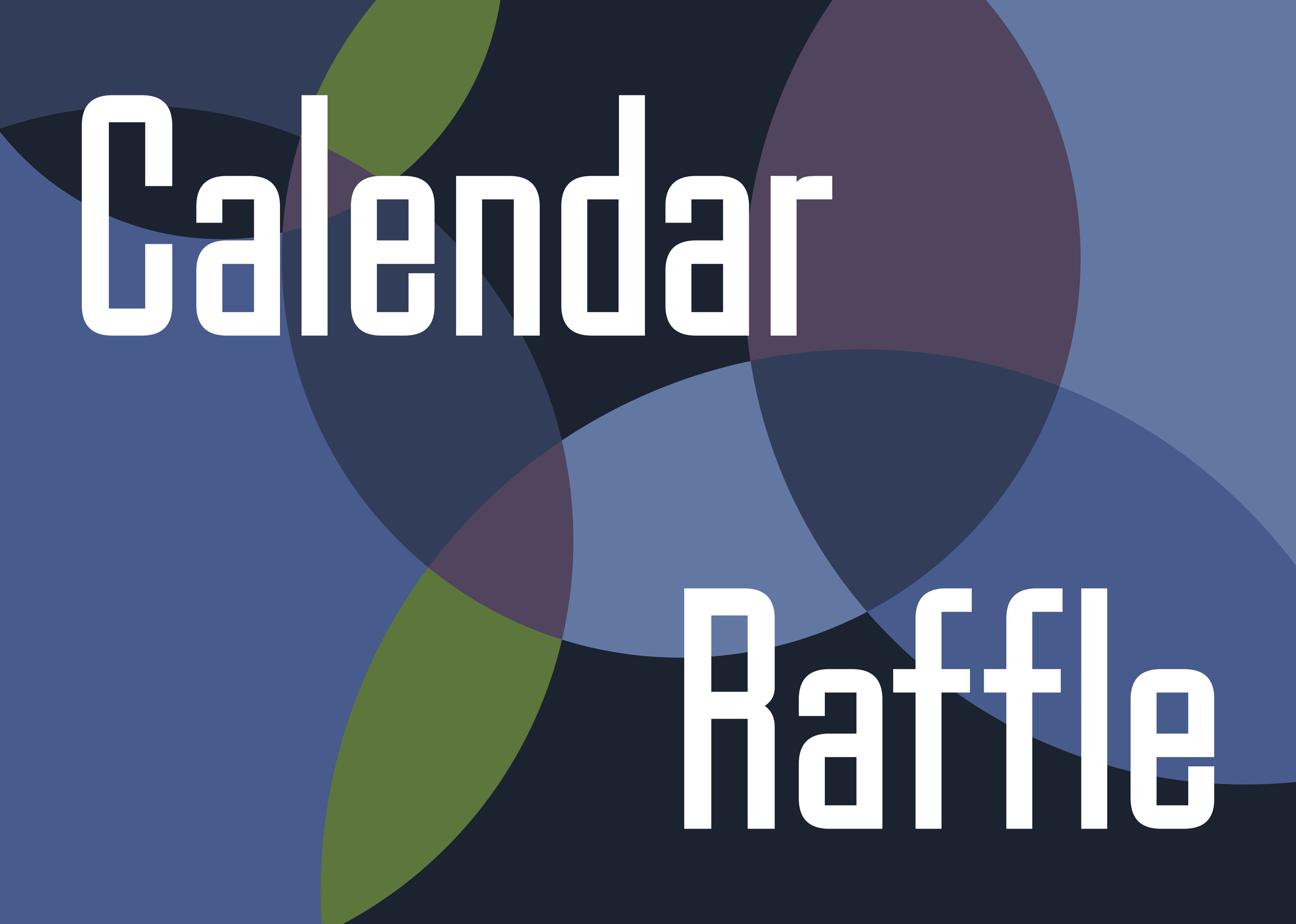 2026 Calendar Raffle
