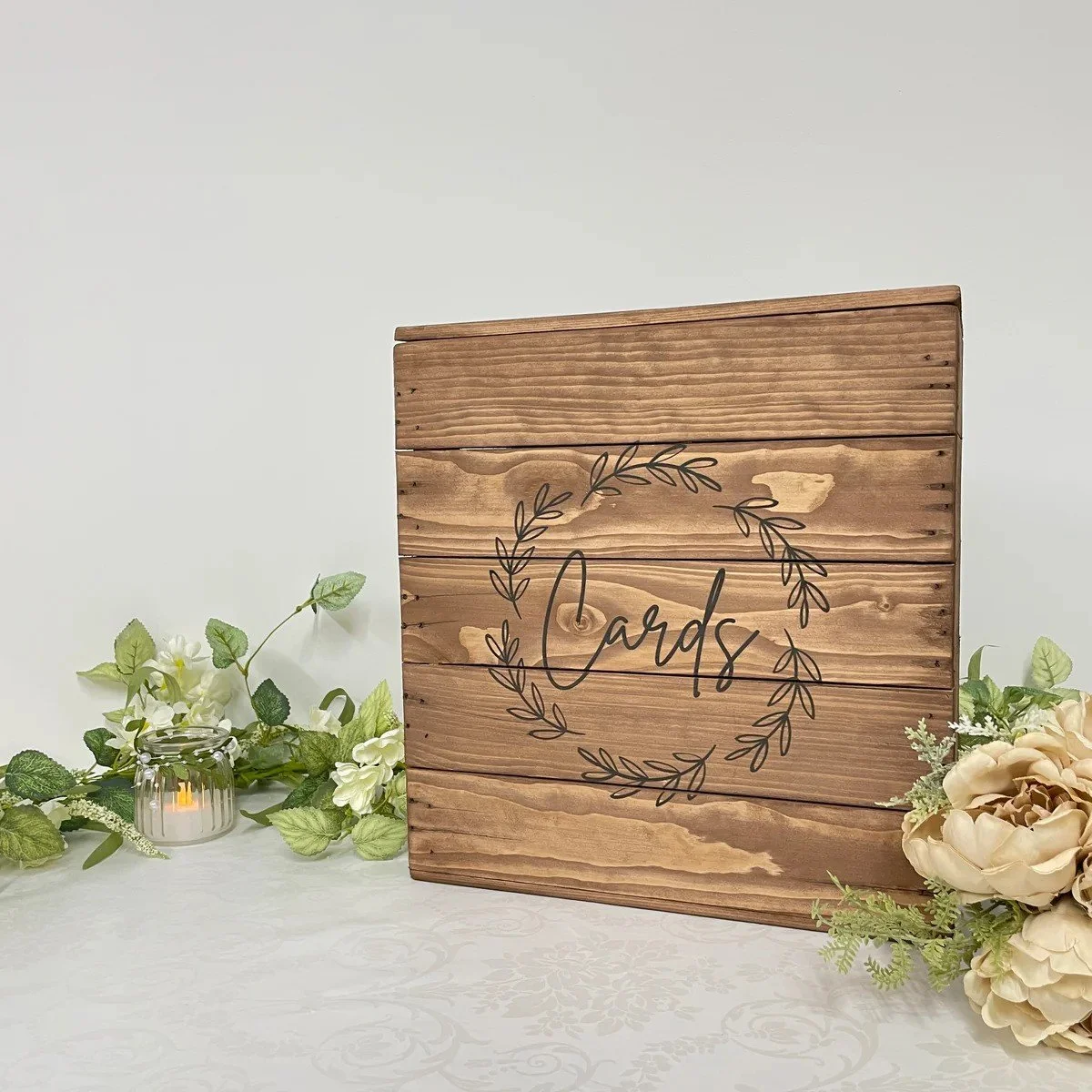Rustic Card Post Box for Events