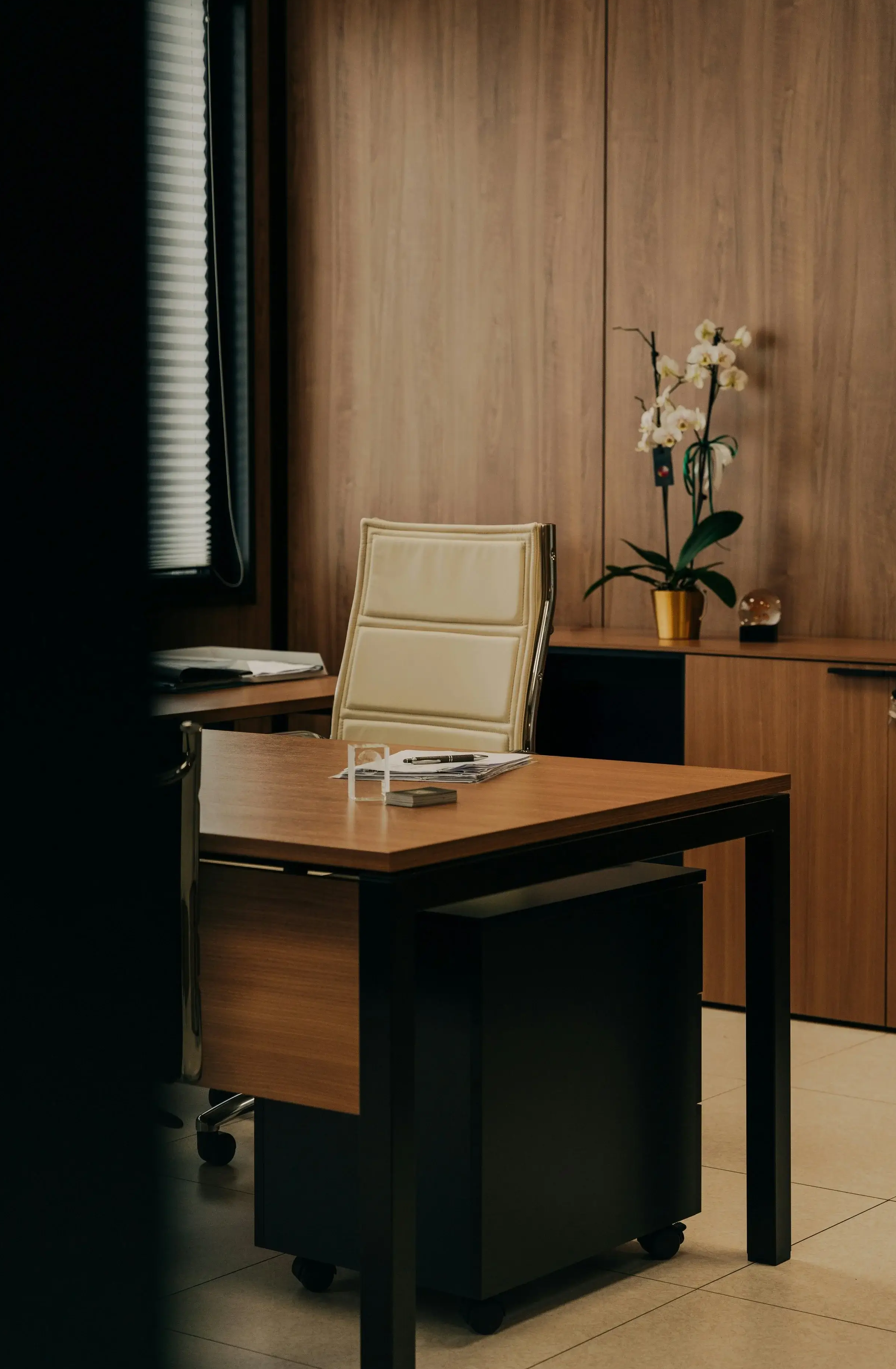 modern office setting representing strategic positioning and decision making for young professionals in corporate roles