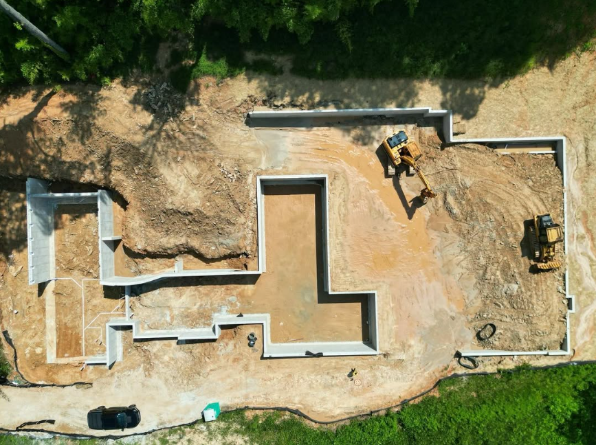 foundation from above