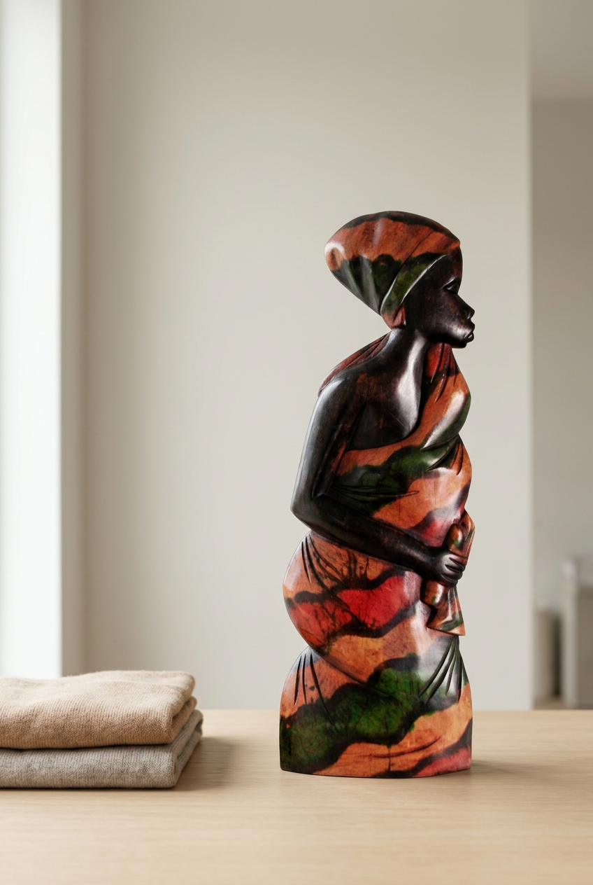 African Heritage Wooden Sculpture