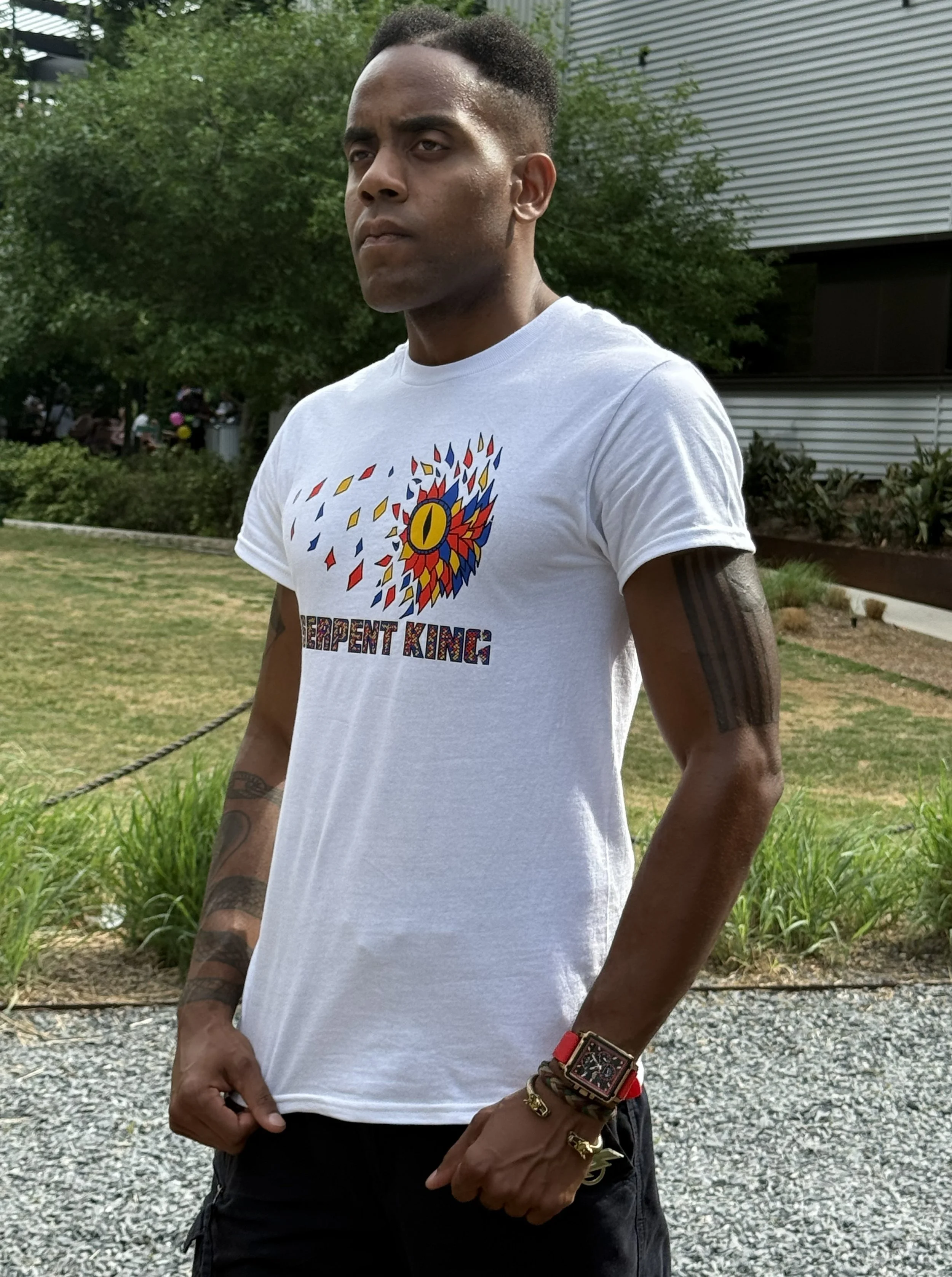 MultiColor Serpent King Jersey Tshirt