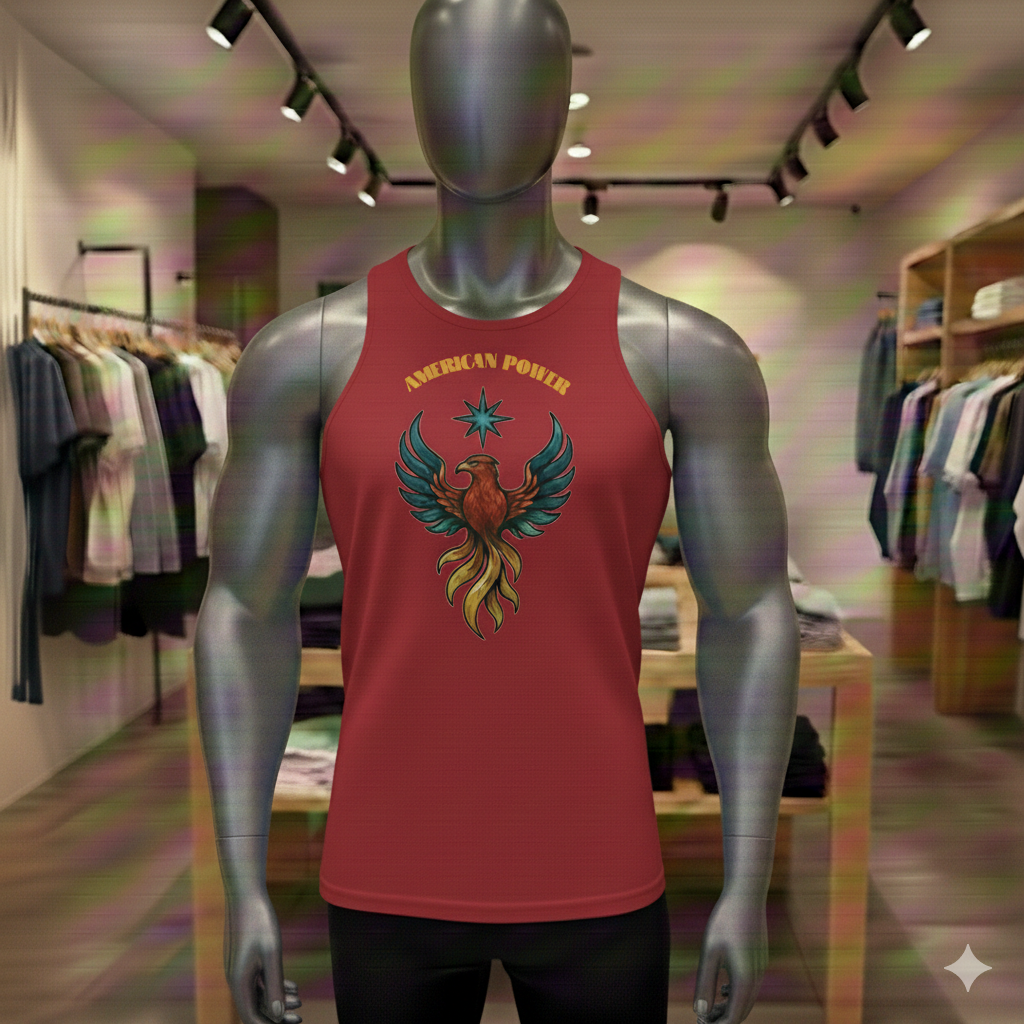 Men's American Power Cotton Tanktop