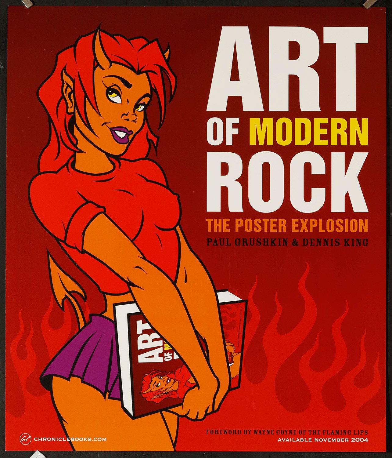Scrojo The Art Of Modern Rock Book Release Promotion Poster 