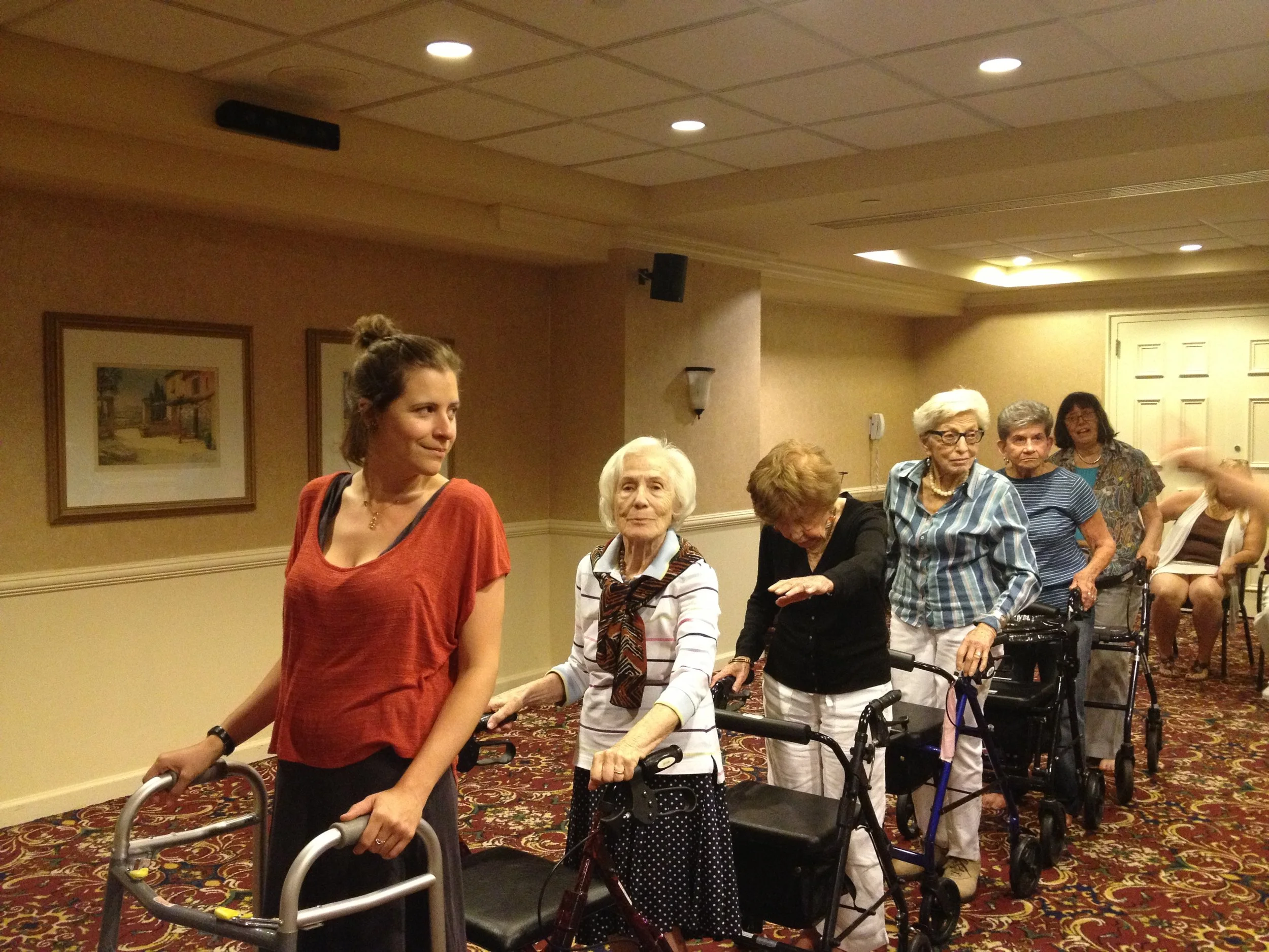Authentic Movement with Senior Adults