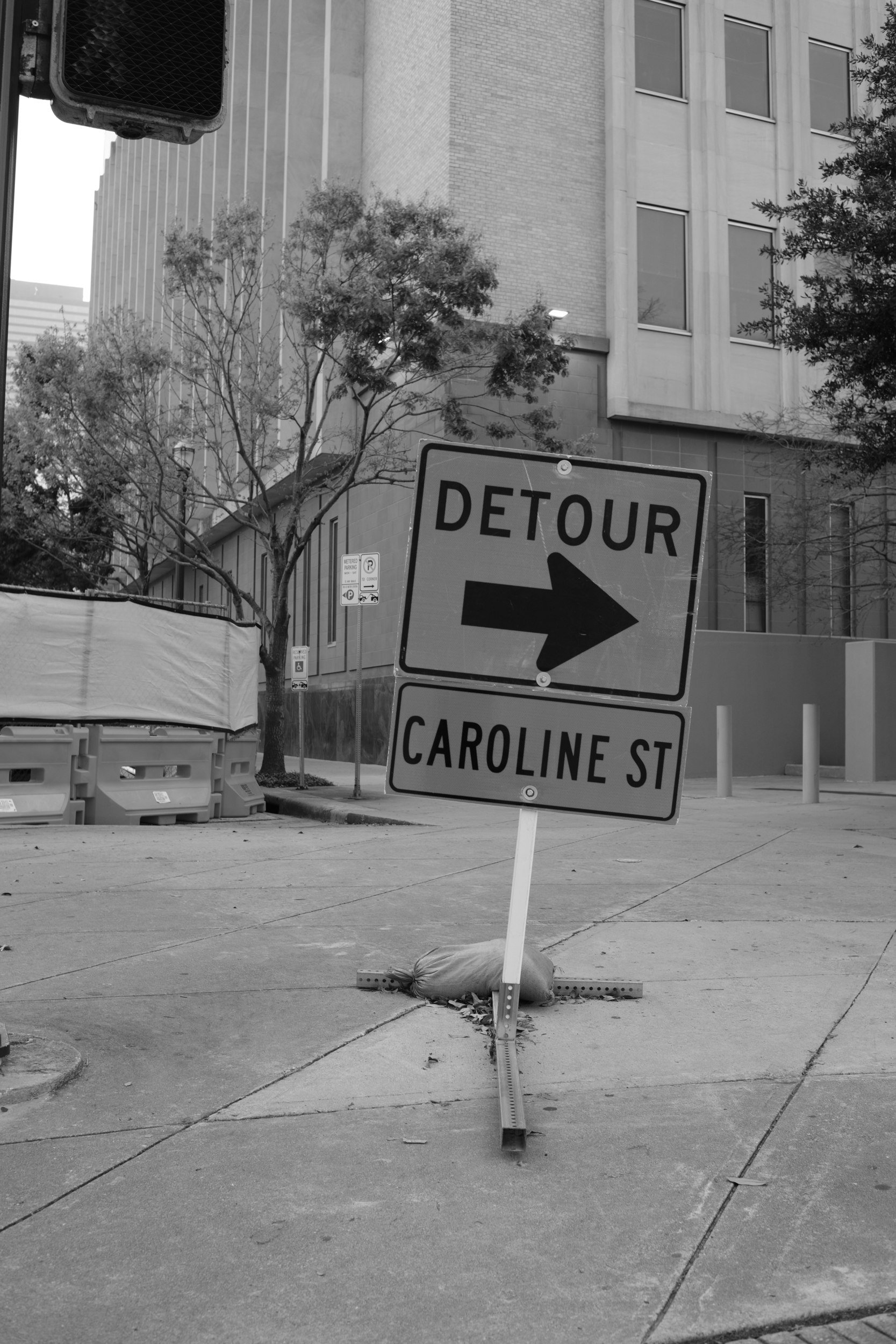 Caroline Street that way. Eventually.