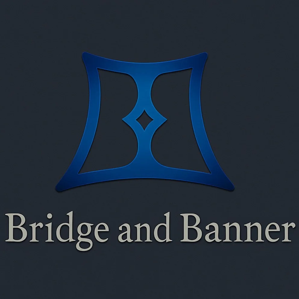 Bridge and Banner logo — SEO and digital marketing agency branding.