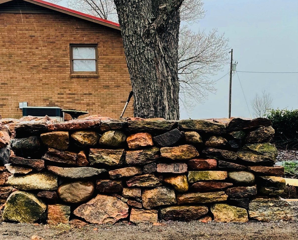 Reclaimed Garden Wall