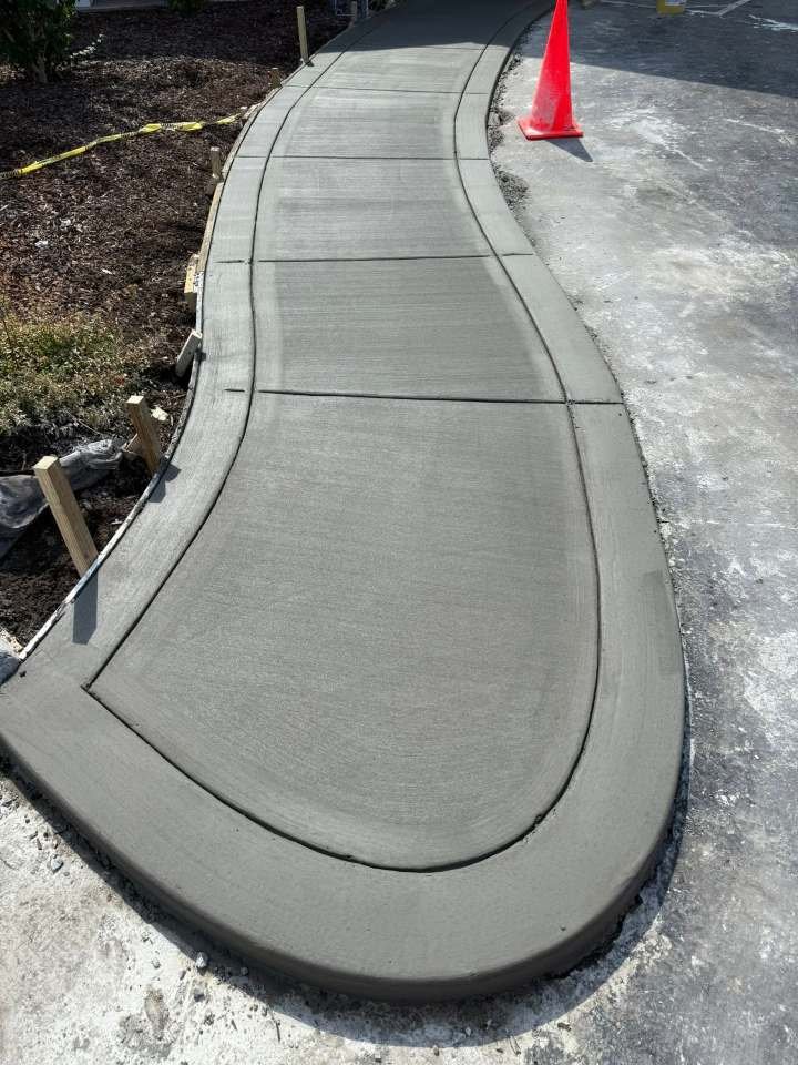 Morning Pointe of Tullahoma Sidewalk Concrete
