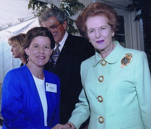 18. So did Margaret Thatcher, who I met when she spoke at Tufts University