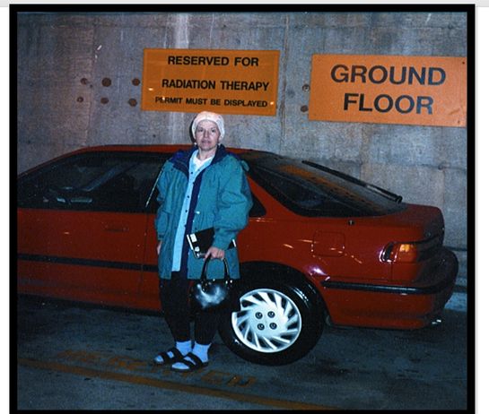 26. At Mt. Auburn Hospital, patients in radiation therapy get a special parking spot in the garage, near the entrance to the hospital. It was also near the spot where the smokers hung out, so I would occasionally get a lungfull of second hand smoke a