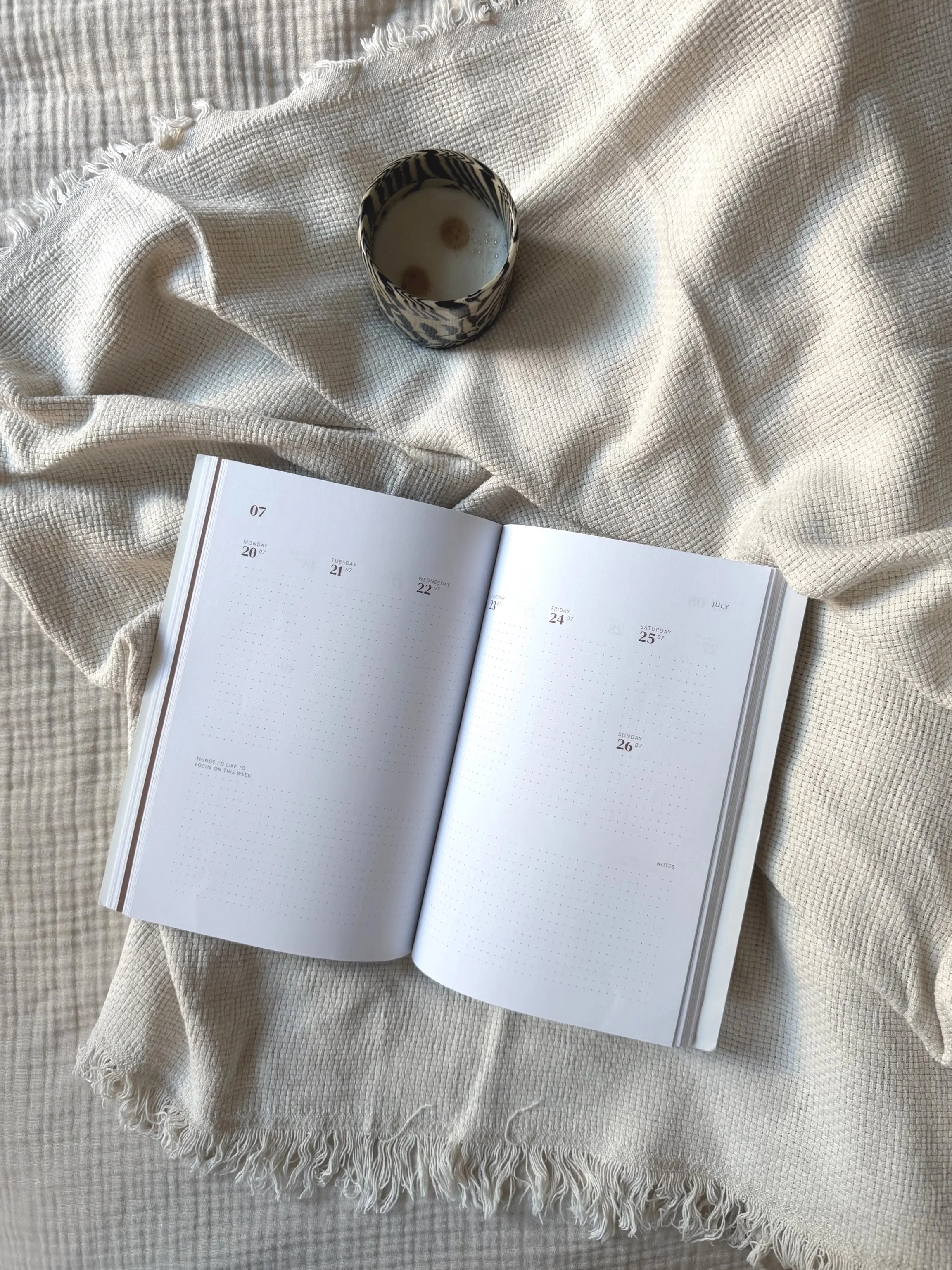 Minimalistic Dated Planner 2026