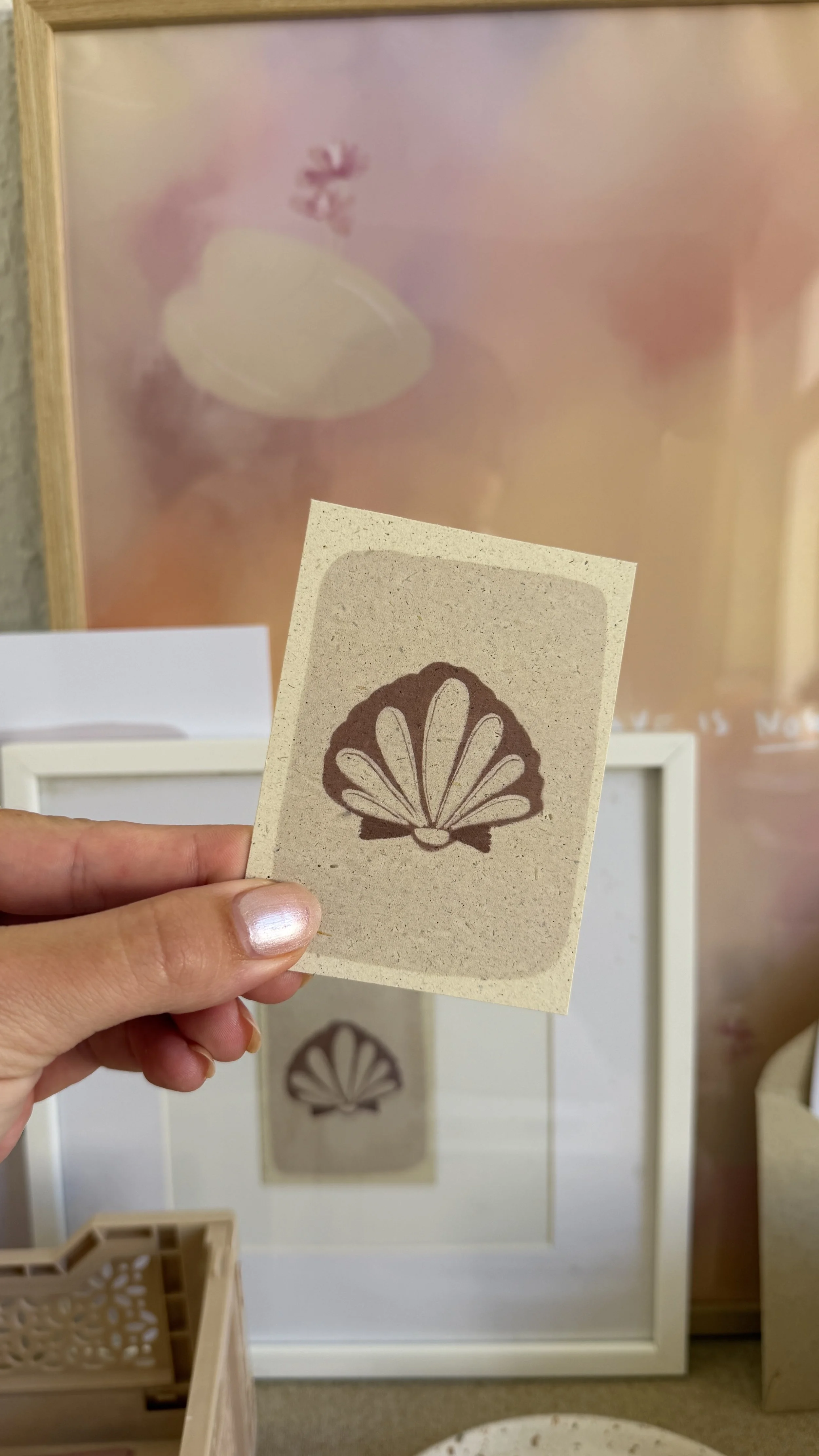 Mini Art Print: Shell