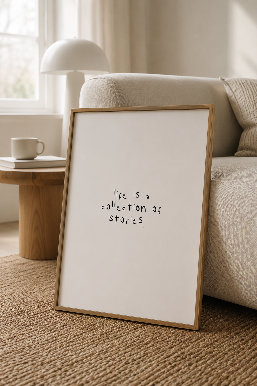Art Print: Life is a collection of stories