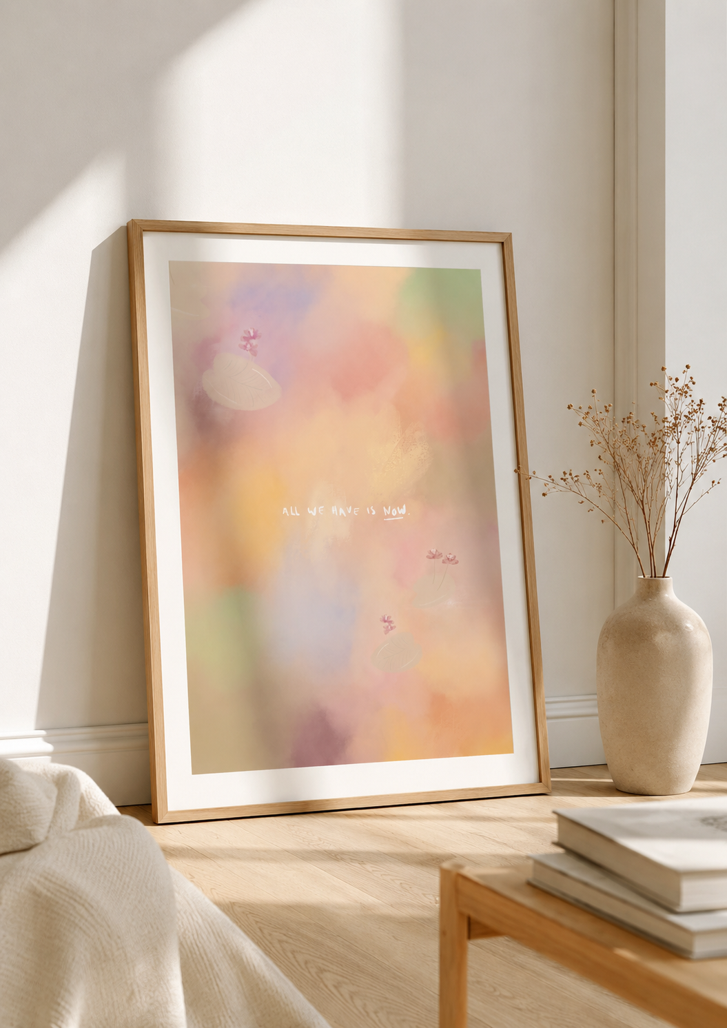 A4 Art Print: All we have is now